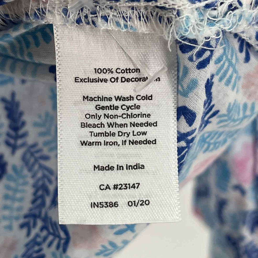 Size M Talbots Blue Print Shirt