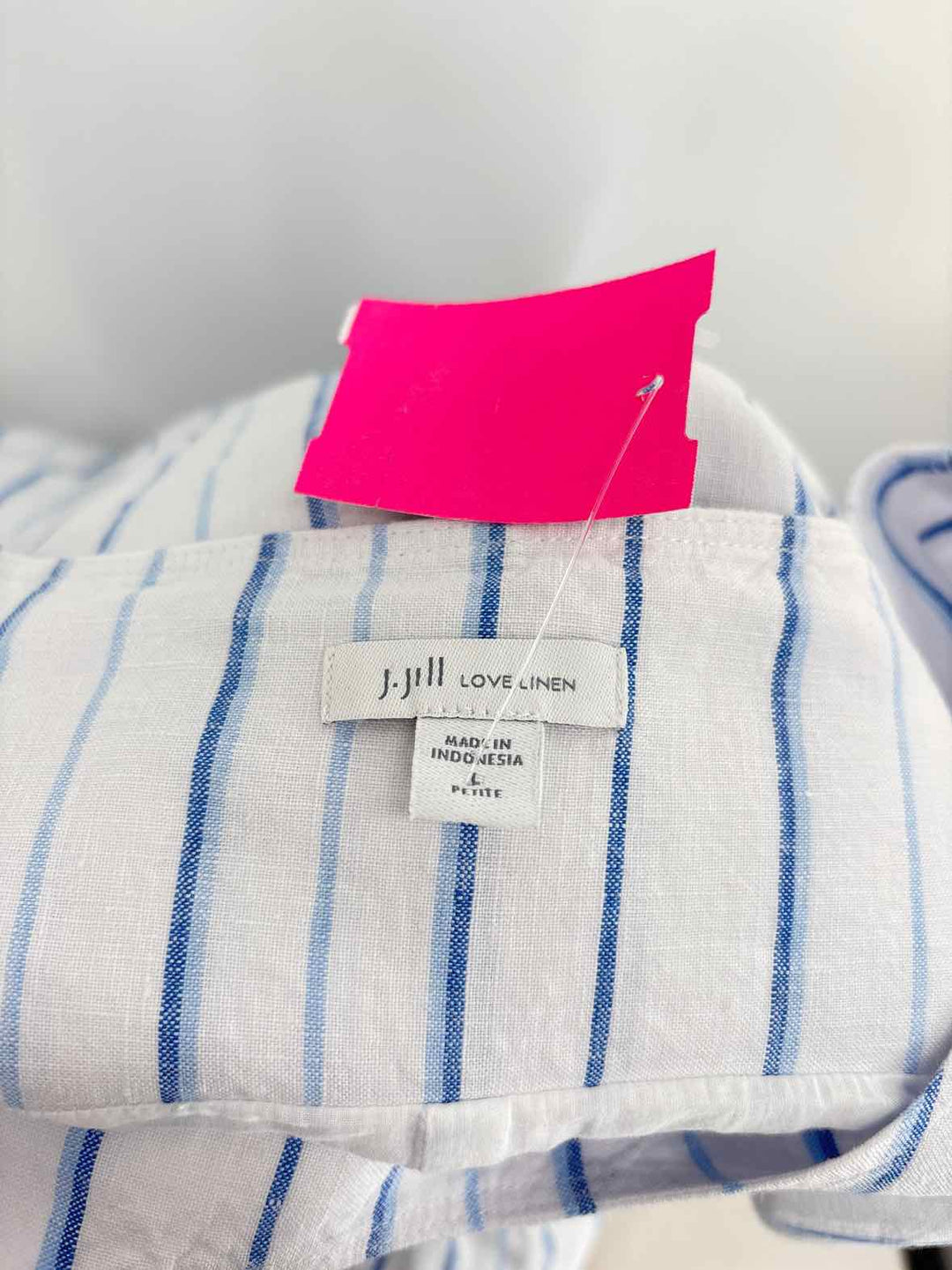 Size L J JILL White Dress