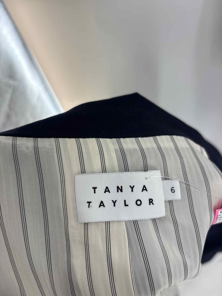Size 6 TANYA TAYLOR Navy Blazer