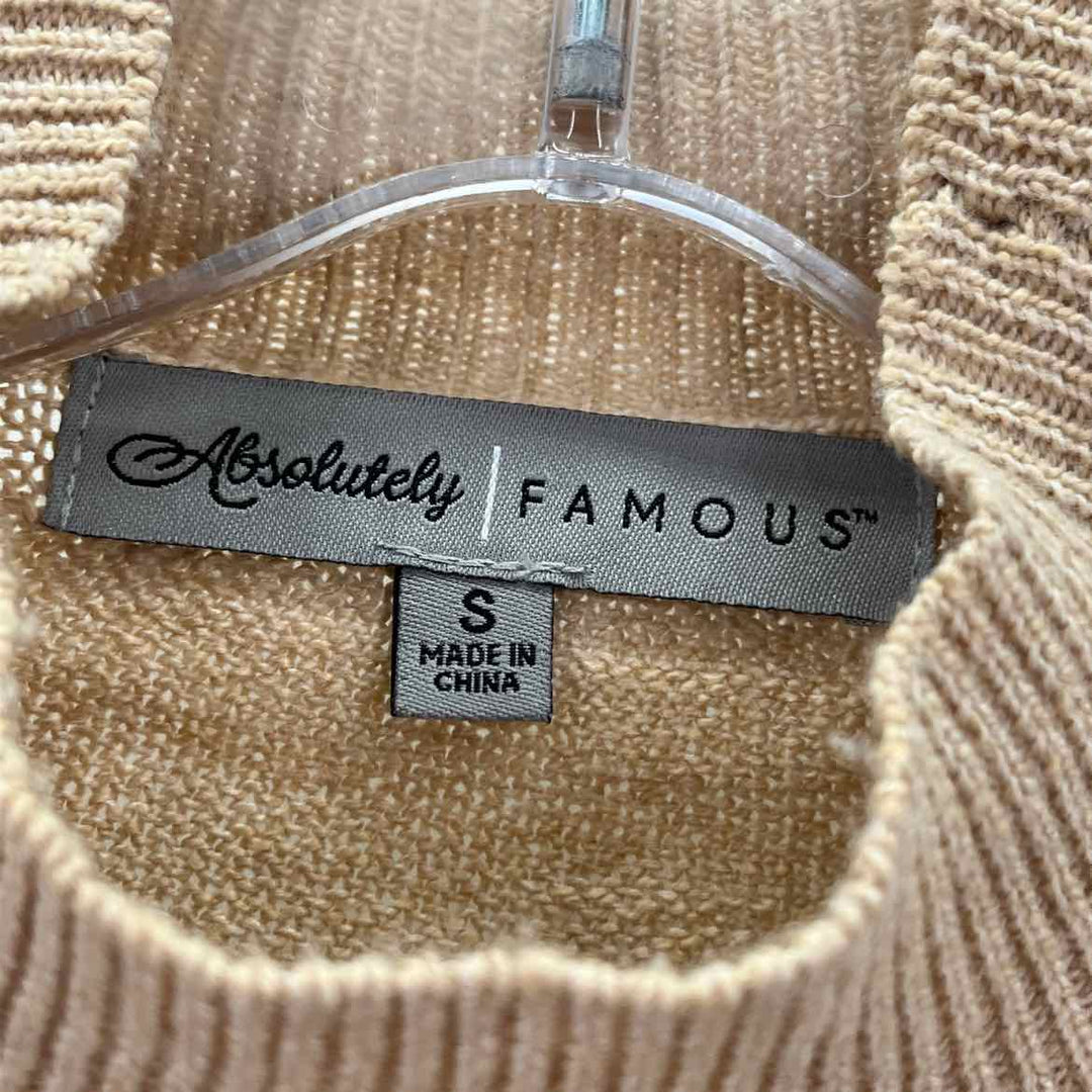 Size S Tan Sweater