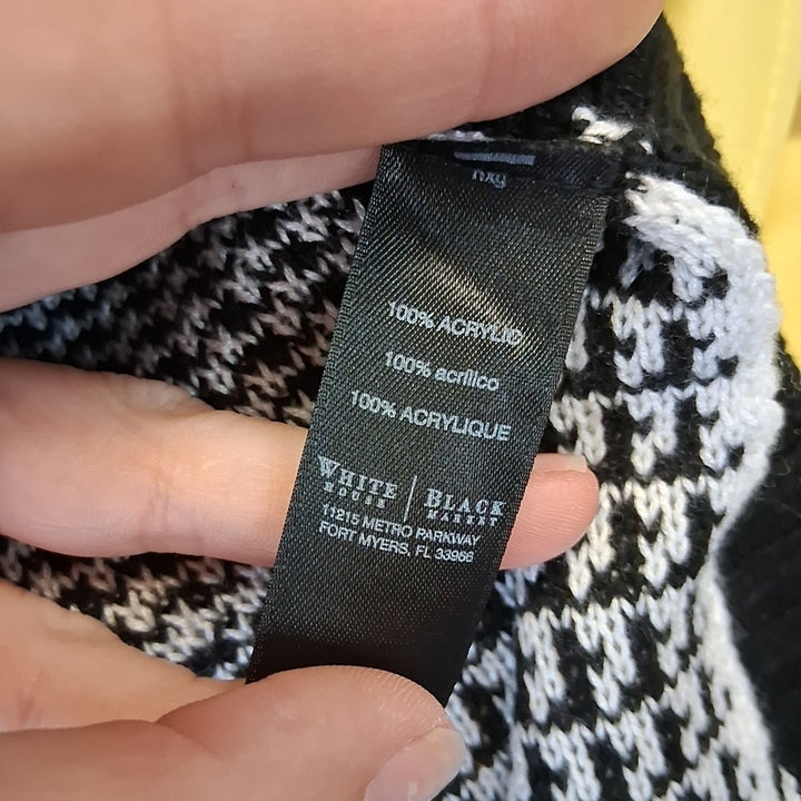 Size S White House Black Market Black Knit Sweater