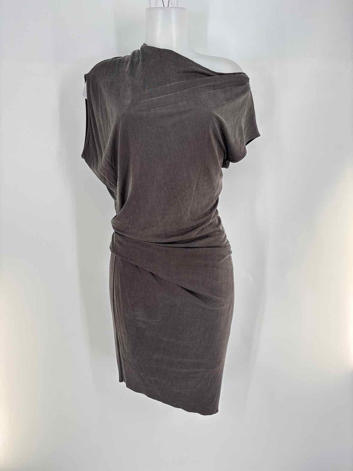 Size M HELMUT LANG Gray Dress