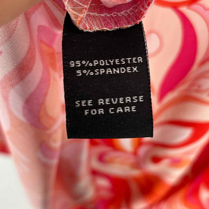 Size XS MSK PINK PRINT Dress