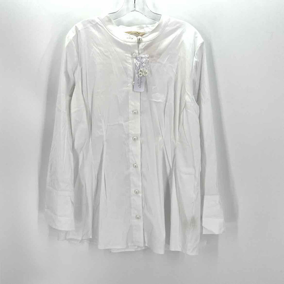 Size XL SOFT SURROUNDINGS White Shirt