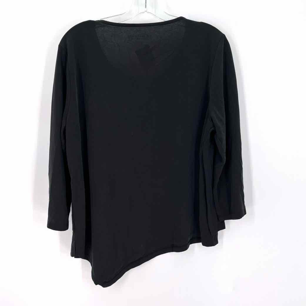 Size XL SOFT SURROUNDINGS Black Shirt