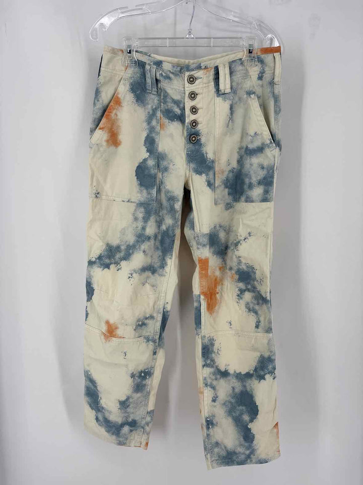 Size 28 Pilcro & the Letterpress Multi-Color Pants