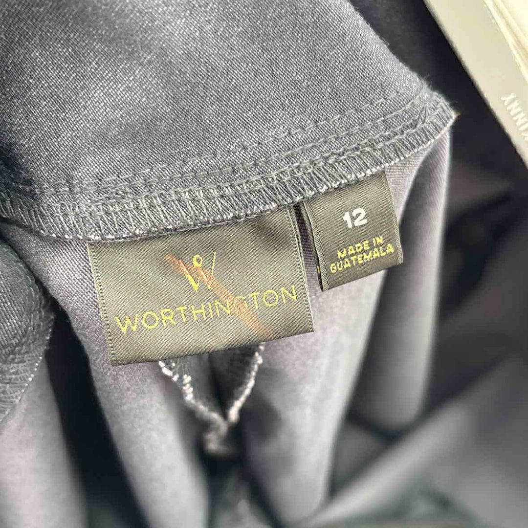 Size 12 WORTHINGTON Navy Pants