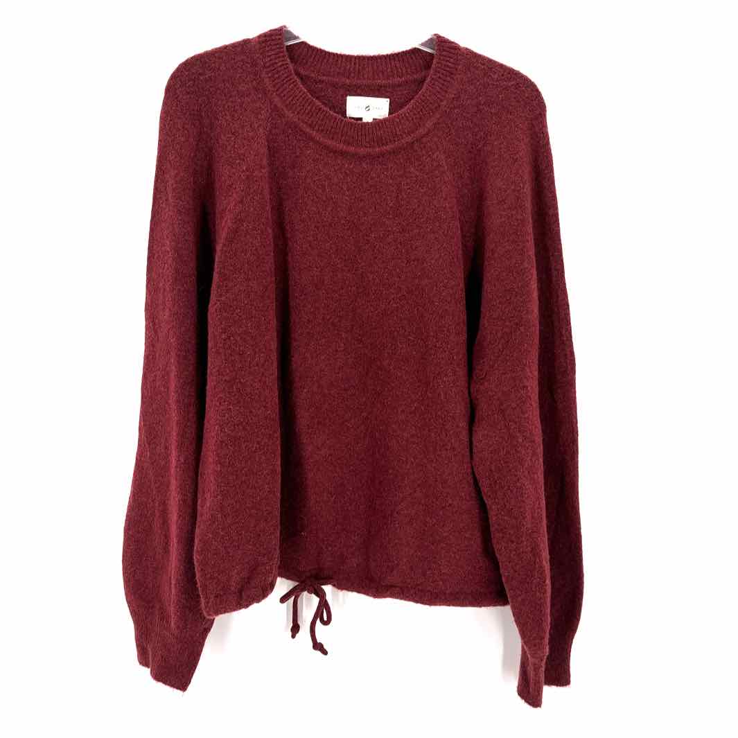 Size M LOU & GREG Burgundy Sweater