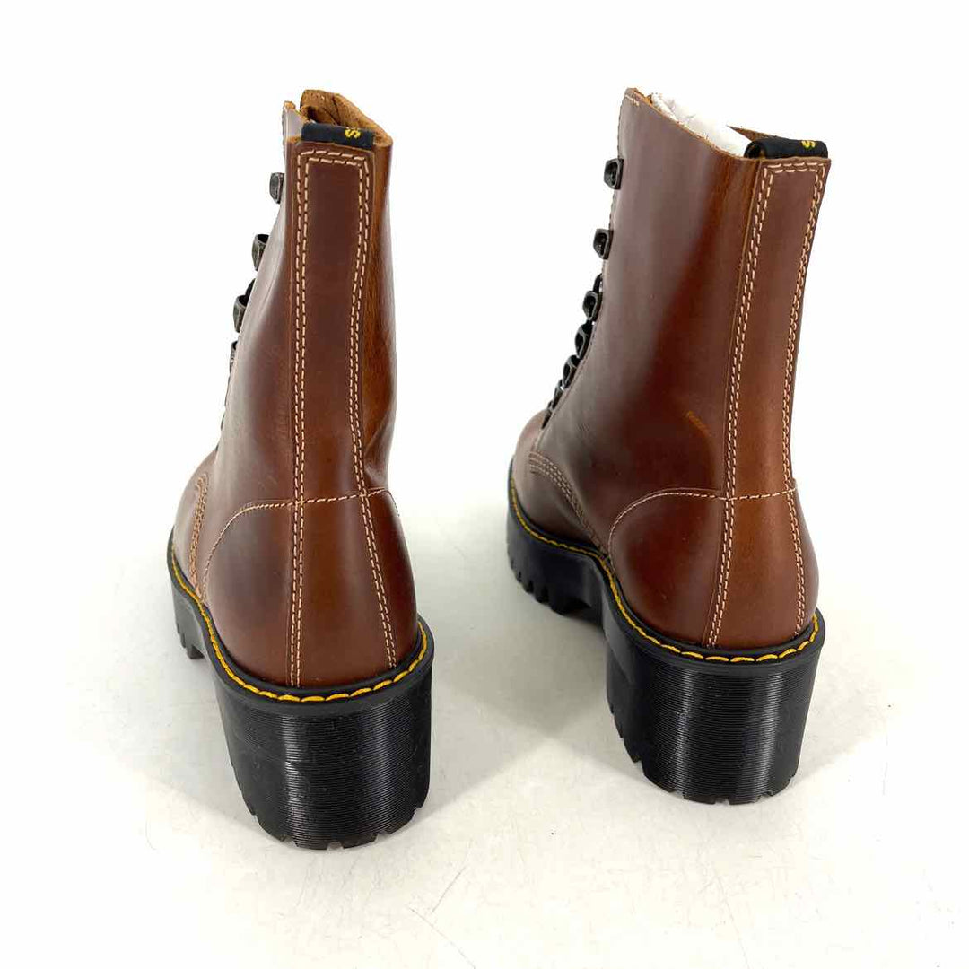 Shoe Size 11 DOC MARTENS Brown Leather Boots