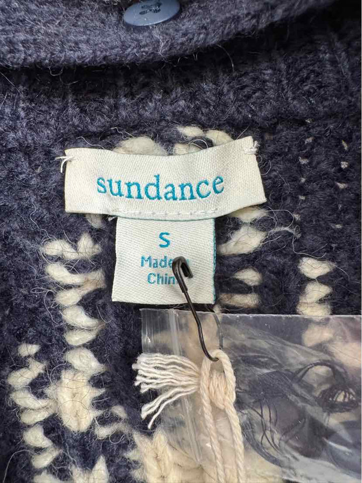 Size S sundance Navy Knit Cardigan