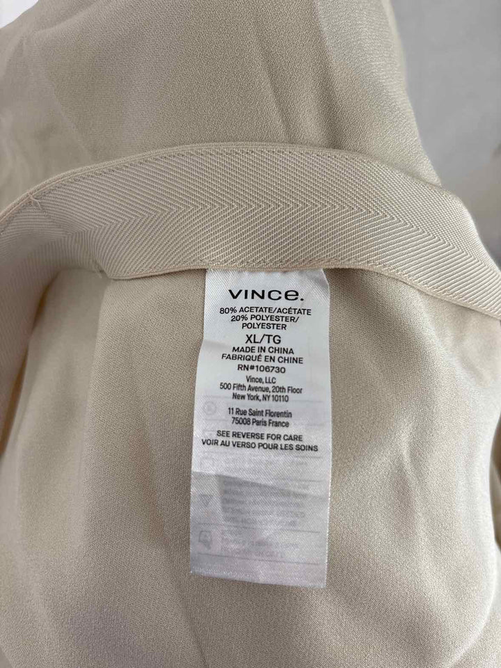 Size XL VINCE Tan Pants