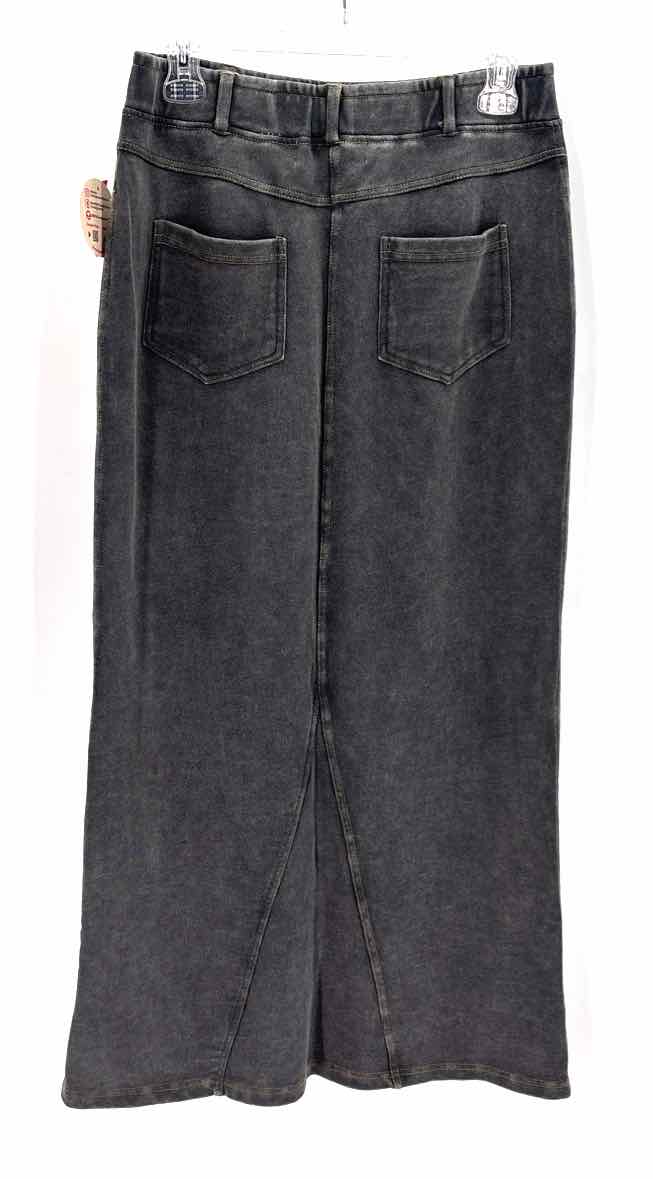Size L VINTAGE HAVANA Gray Knit Skirt