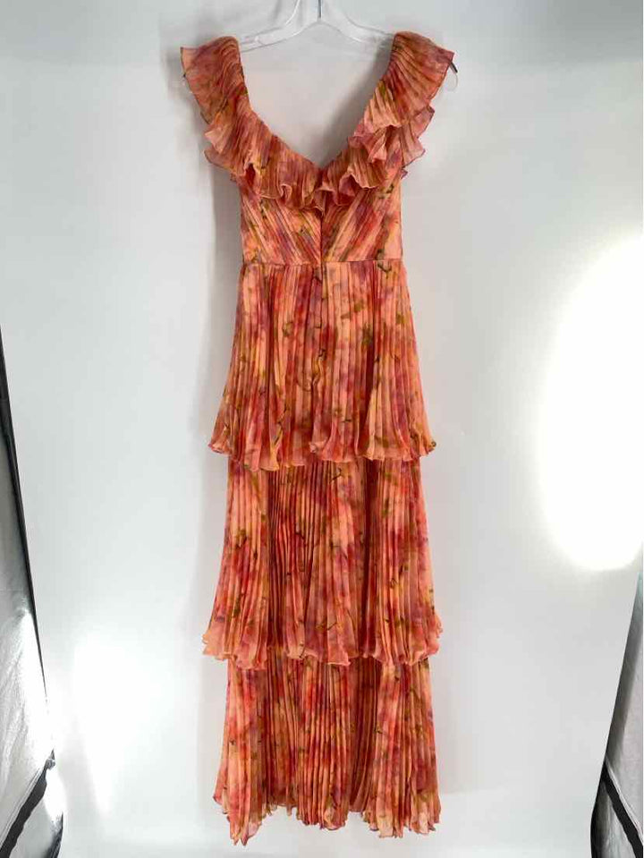 Size 0 THEIA Orange PROM