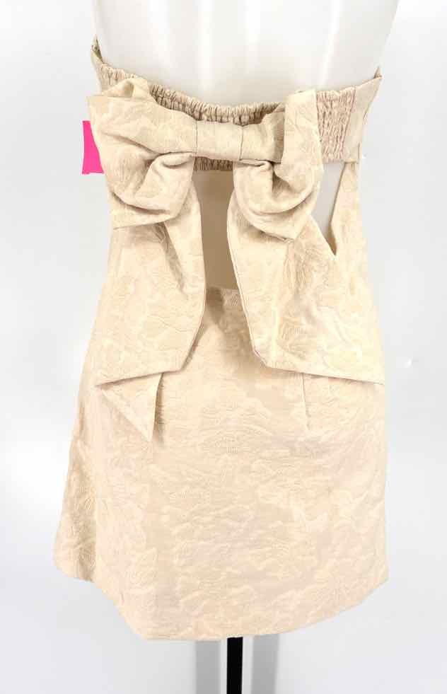 Size 14 Anthropologie Ivory Dress