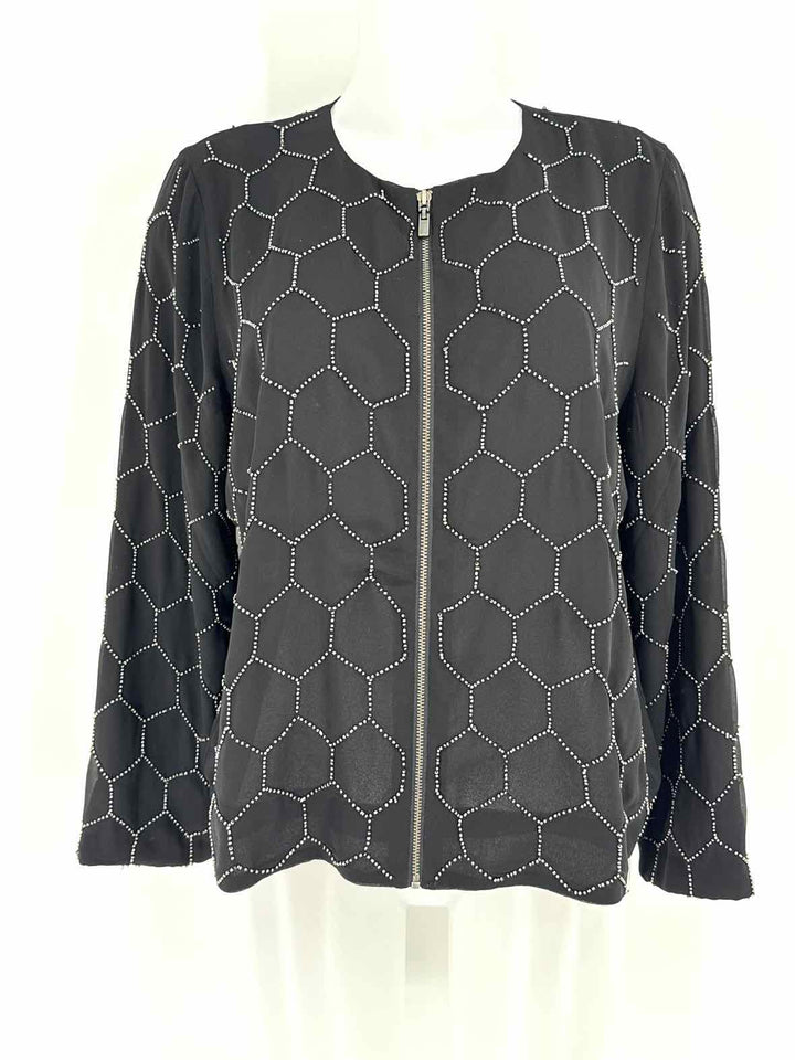 Size M Chico's Black Jacket