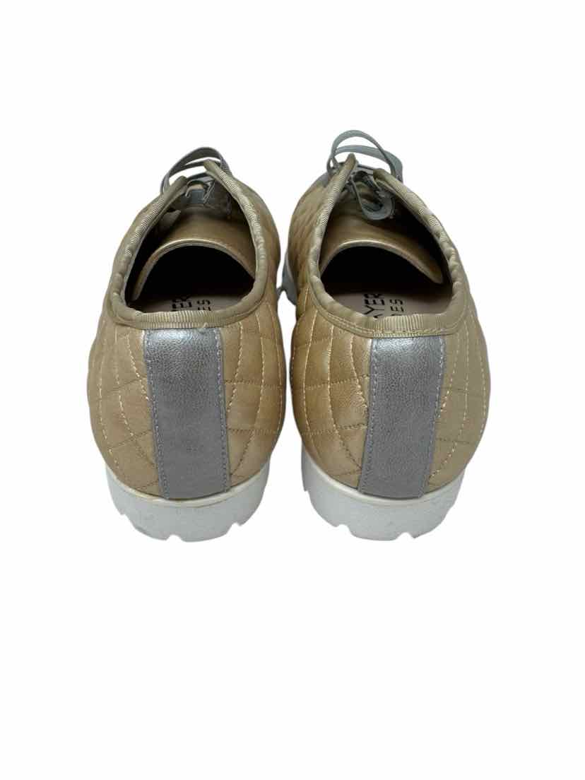 Shoe Size 7.5 Gold Sneakers