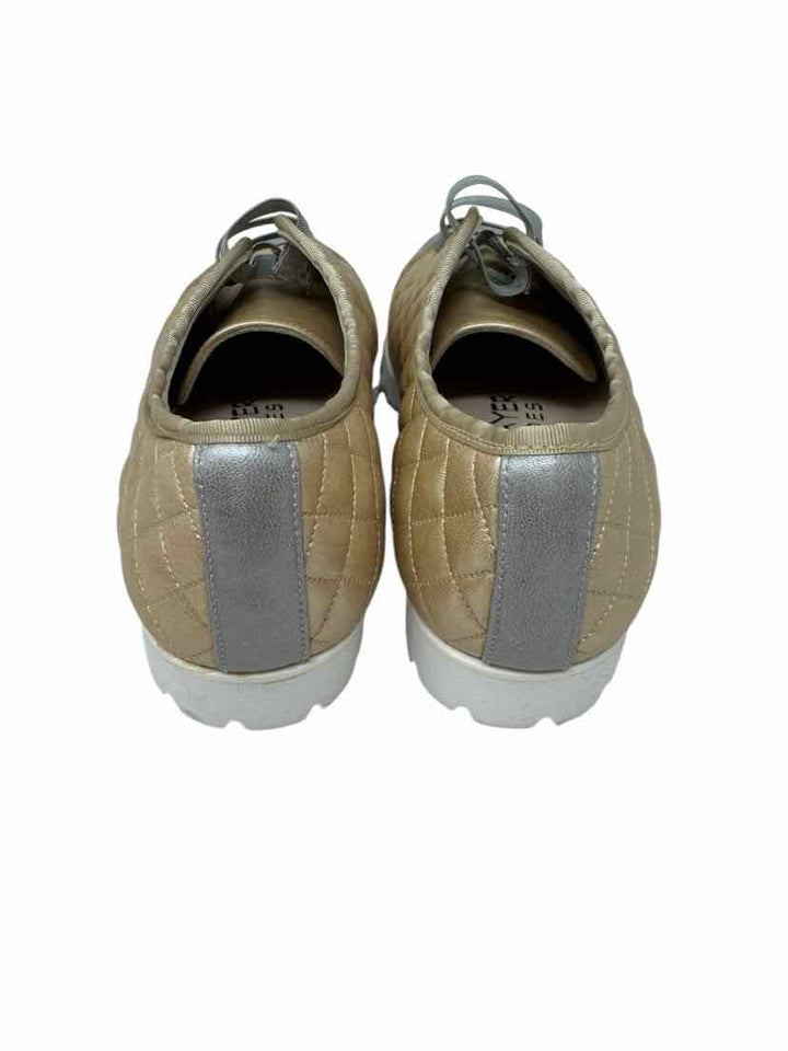 Shoe Size 7.5 Gold Sneakers