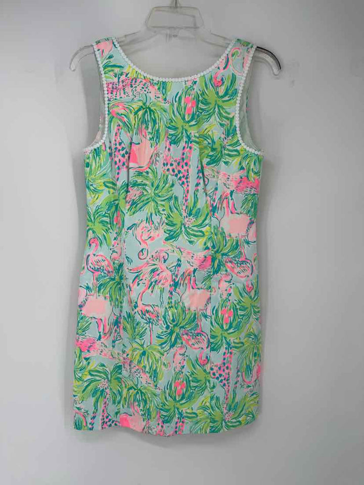 Size 4 Lilly Pulitzer Multi-Color Dress