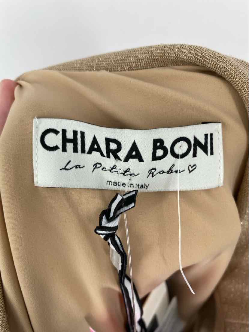 Size L CHIARA BONI Gold Dress