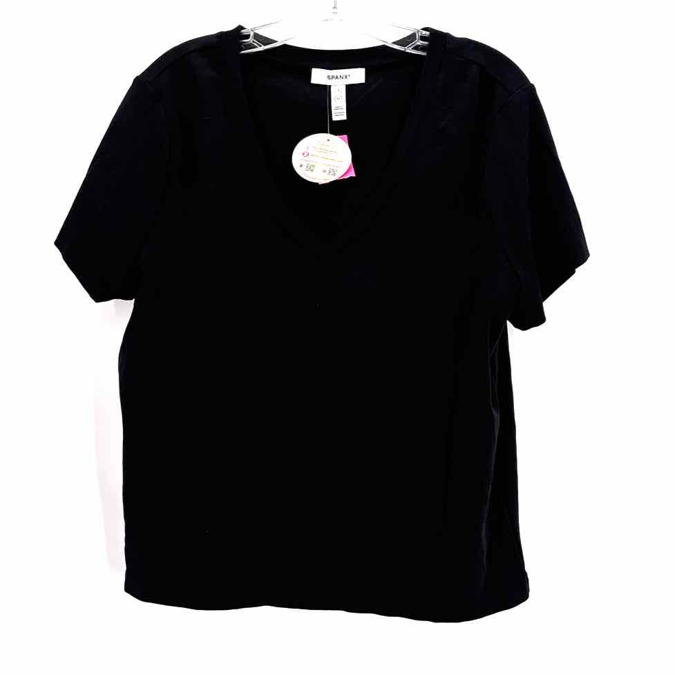 Size 1X SPANX Black Shirt