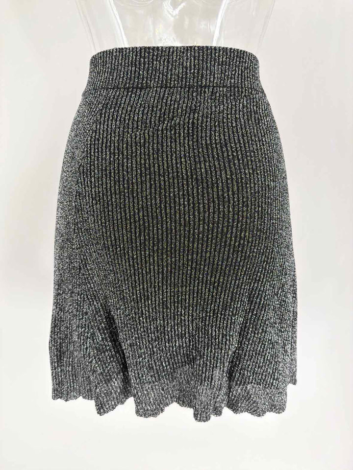 Size L XHILARATION Silver Skirt