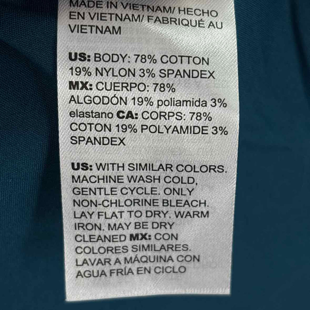 Size 12 Chico's Teal Shirt