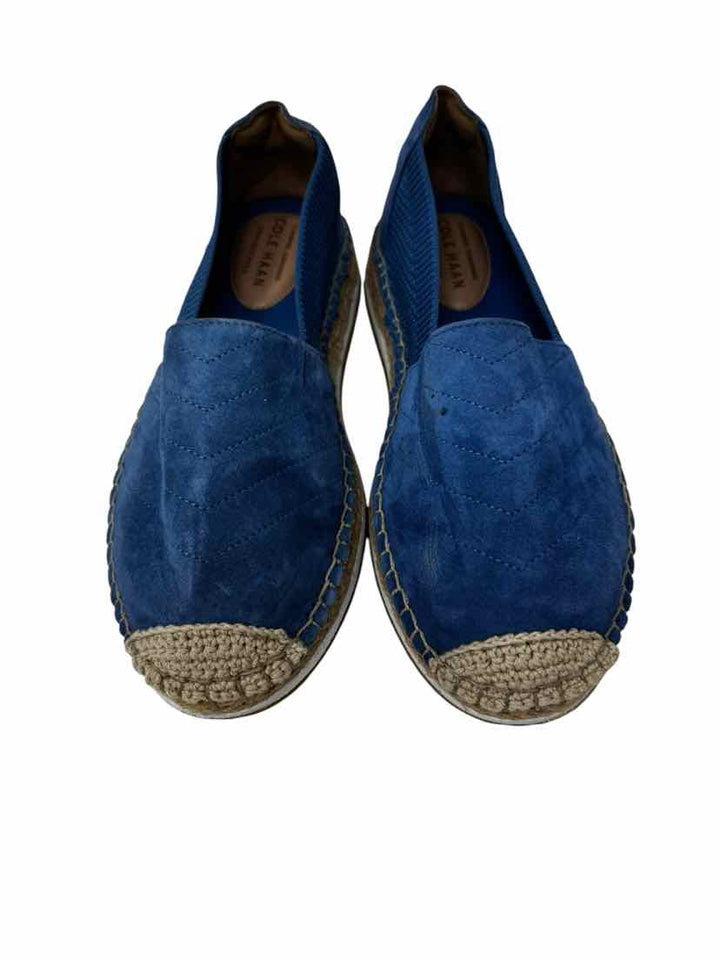 Shoe Size 6.5 Cole Haan Blue Suede Flats