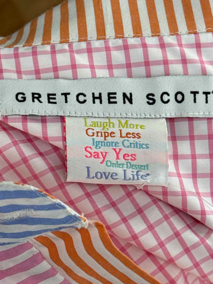 Size XXL Gretchen Scott PINK PRINT Dress
