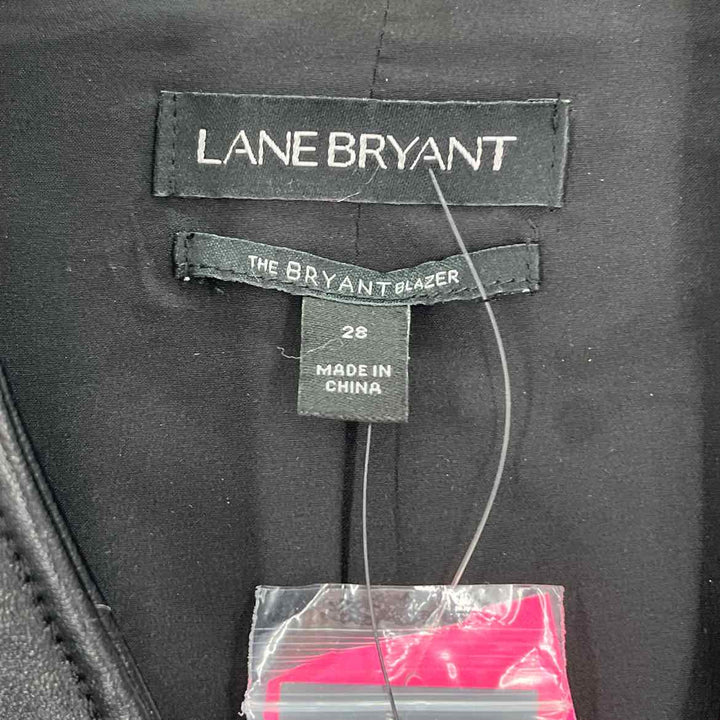 Size 28 LANE BRYANT Black Jacket