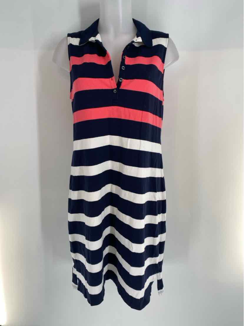 Size M LAND END Navy Dress