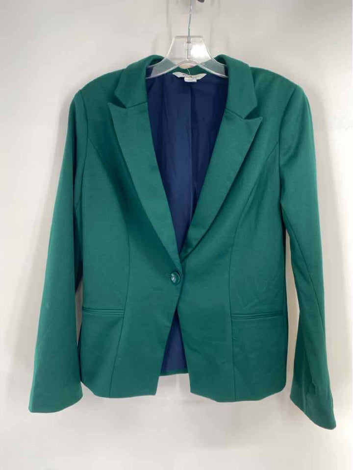 Size 6 White House Black Market Green Blazer
