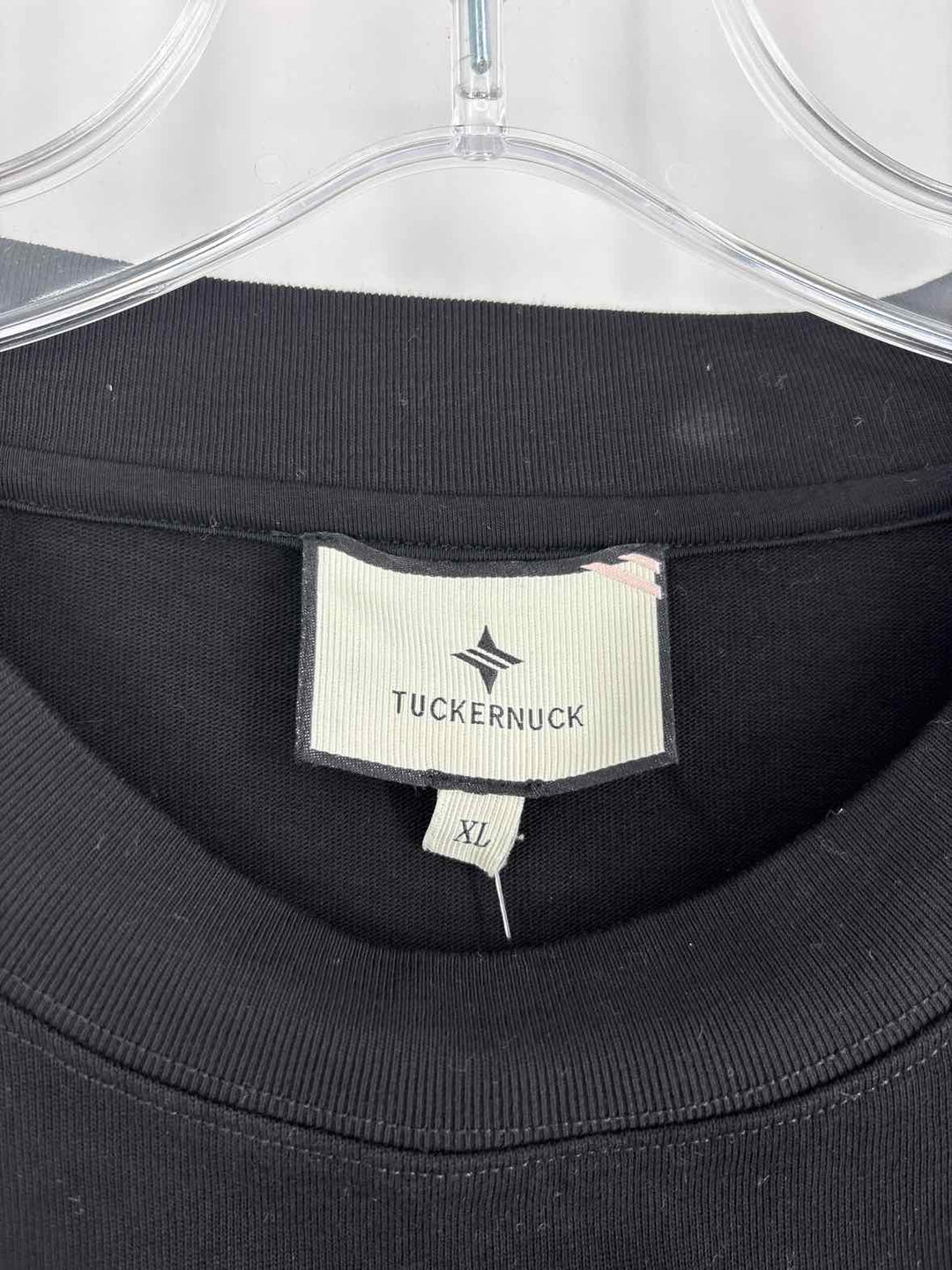 Size XL TUCKERNUCK Black Cotton Shirt