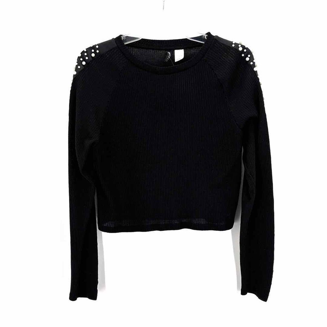 Size L H&M Black Knit Shirt