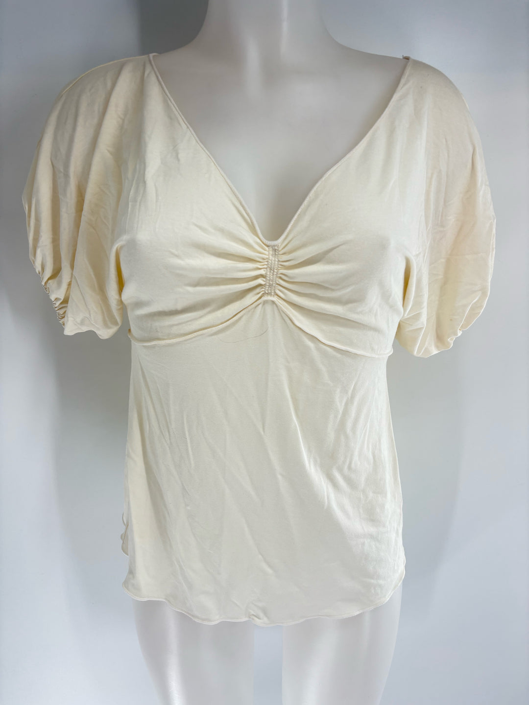 Size S MAX STUDIO Cream Shirt
