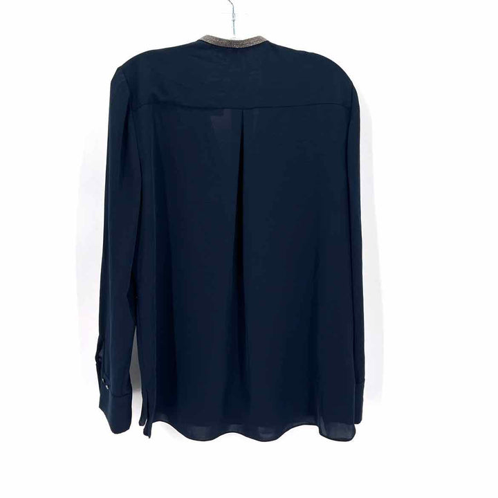 Size L ELIE TAHARI Navy Shirt