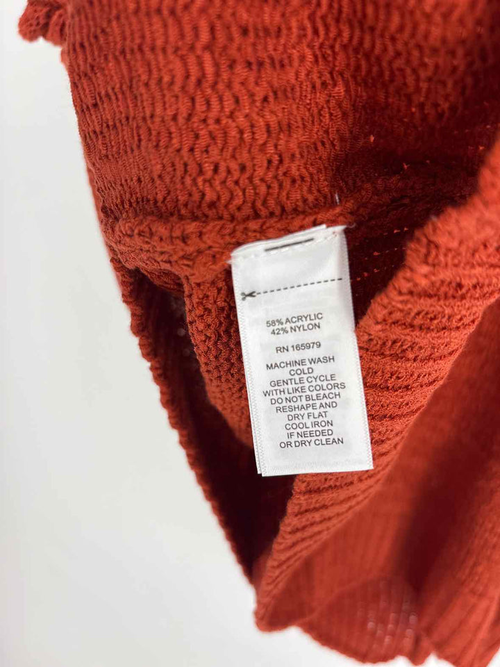 Size XL CABLE & GAUGE Rust Shirt