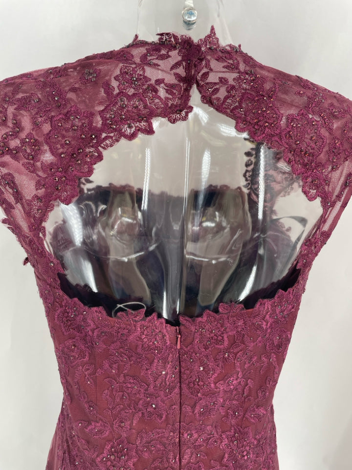 Size 12 Burgundy Lace PROM