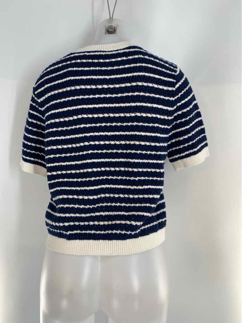 Size M NANETTE LEPORE Navy Sweater
