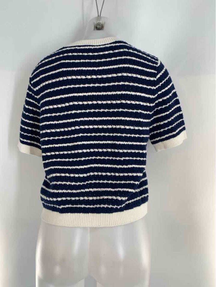 Size M NANETTE LEPORE Navy Sweater