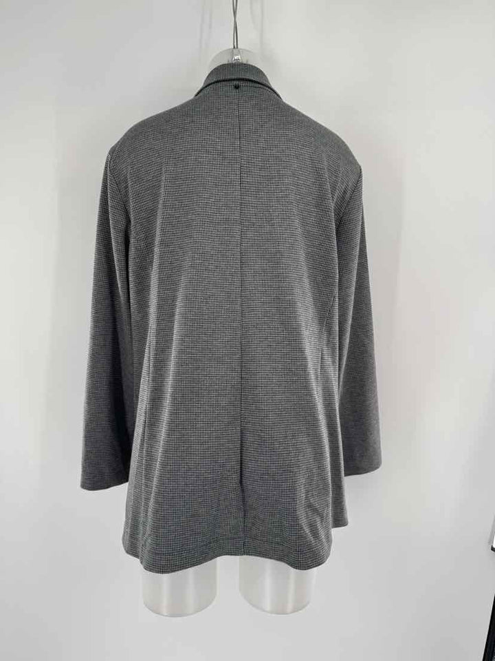 Size L MARINA RINALDI Gray Blazer