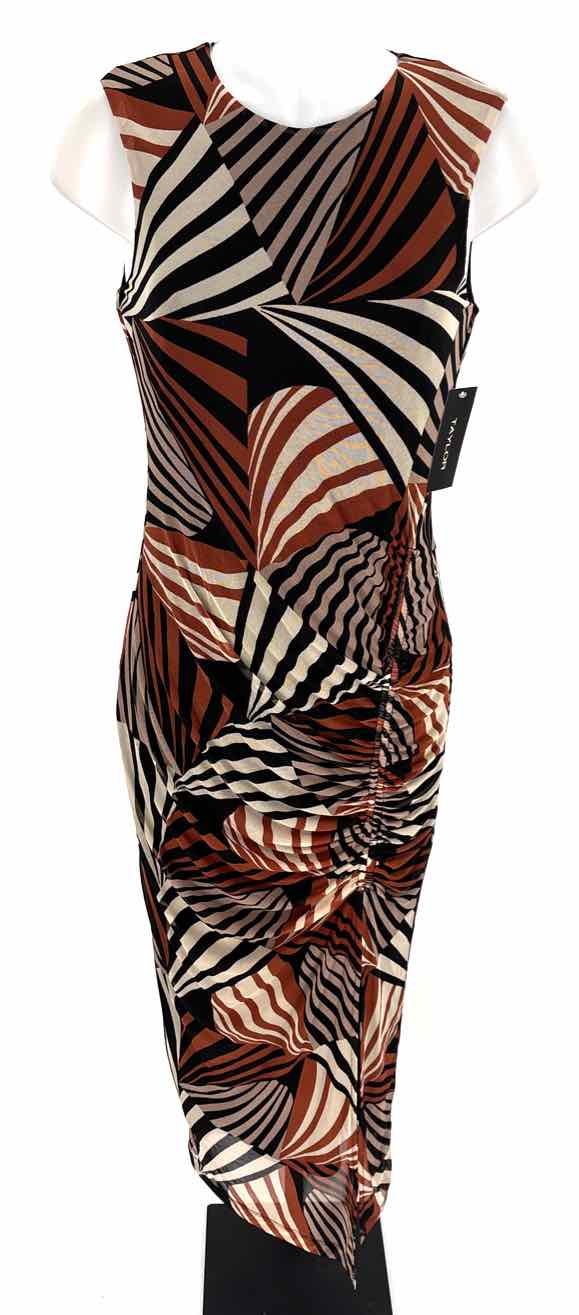 Size M TAYLOR Black Mesh Dress