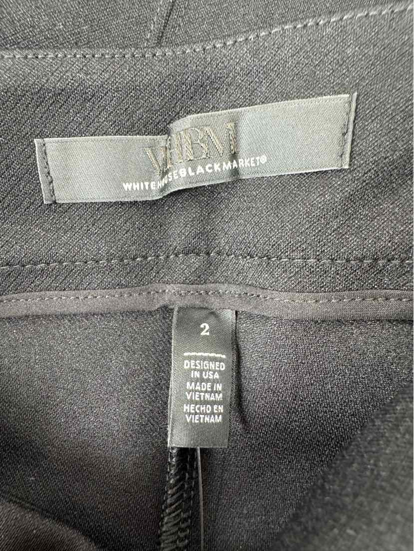 Size 2 White House Black Market Black Pants
