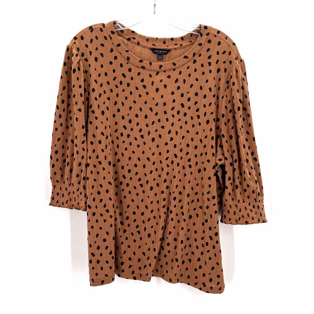 Size XL LUCKY Tan Shirt