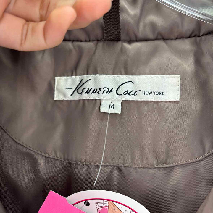 Size M Kenneth Cole Taupe Coat