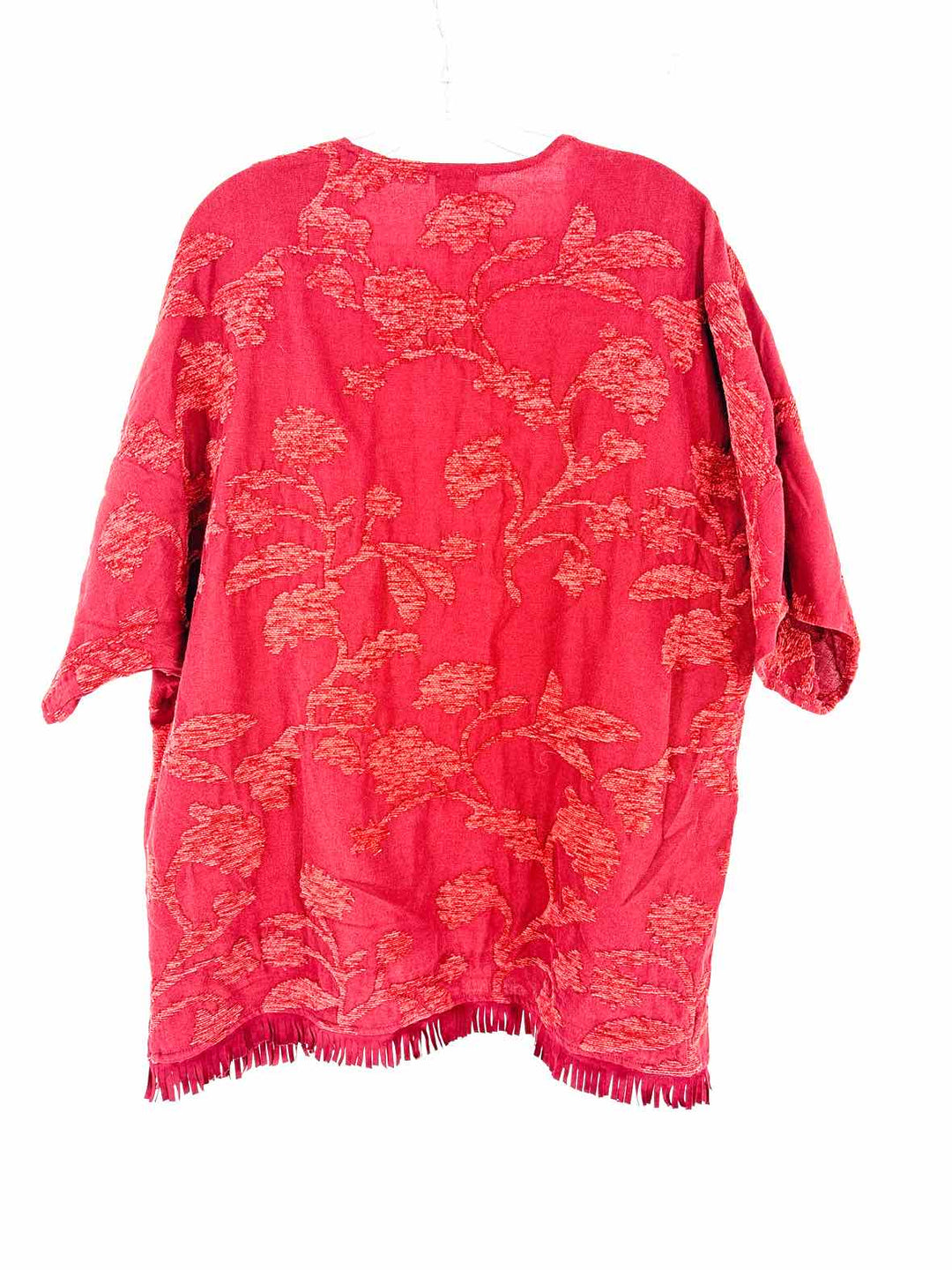 Size L Chico's Burgundy Cardigan