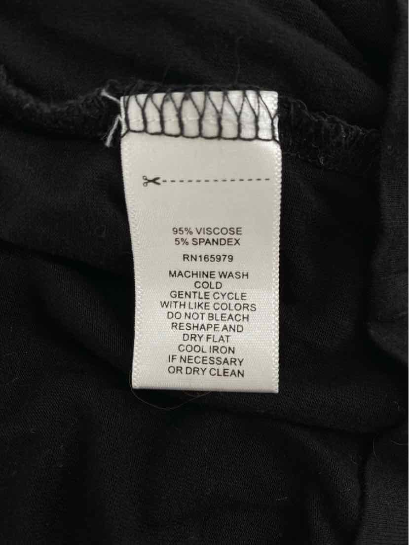 Size 1X CABLE & GAUGE Black Shirt