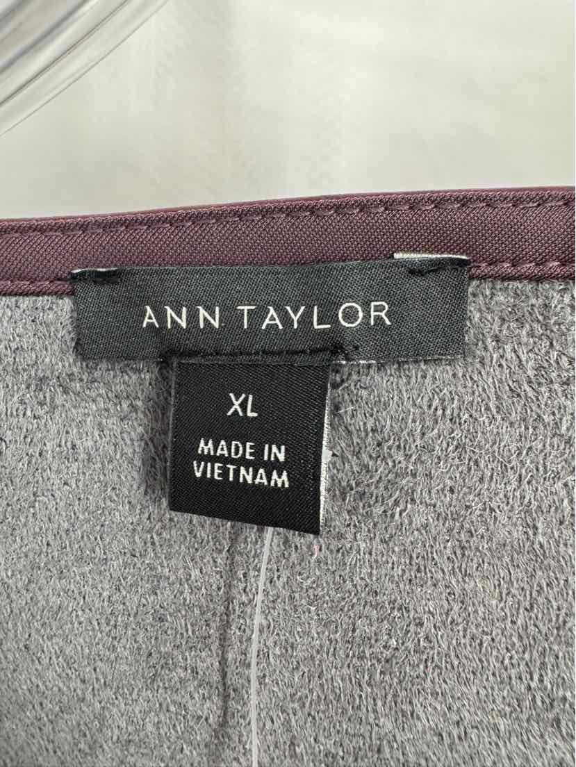 Size XL Ann Taylor Burgundy Shirt