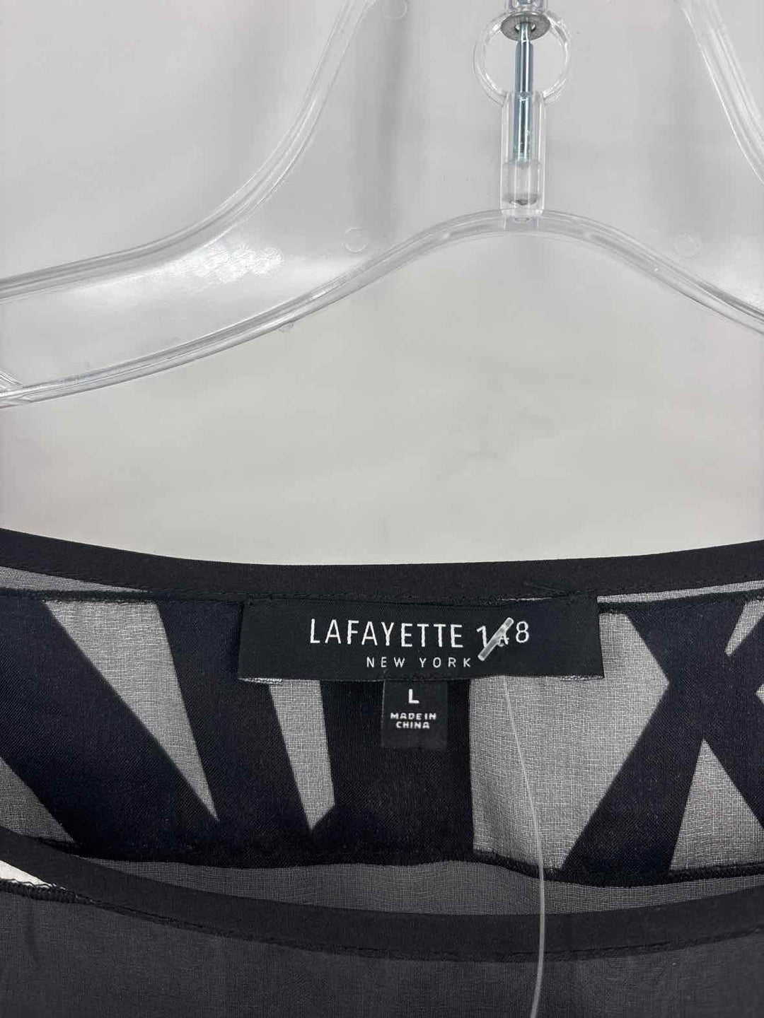 Size L LAFAYETTE Black Shirt