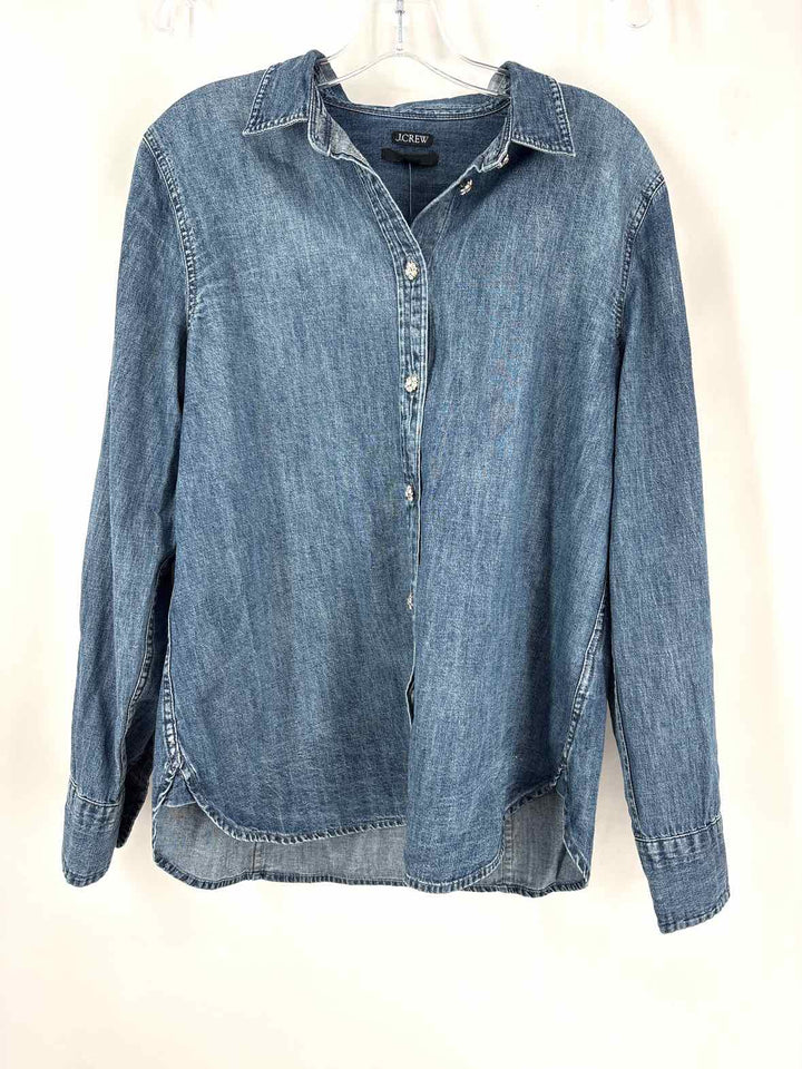 Size 12 J Crew Denim Shirt