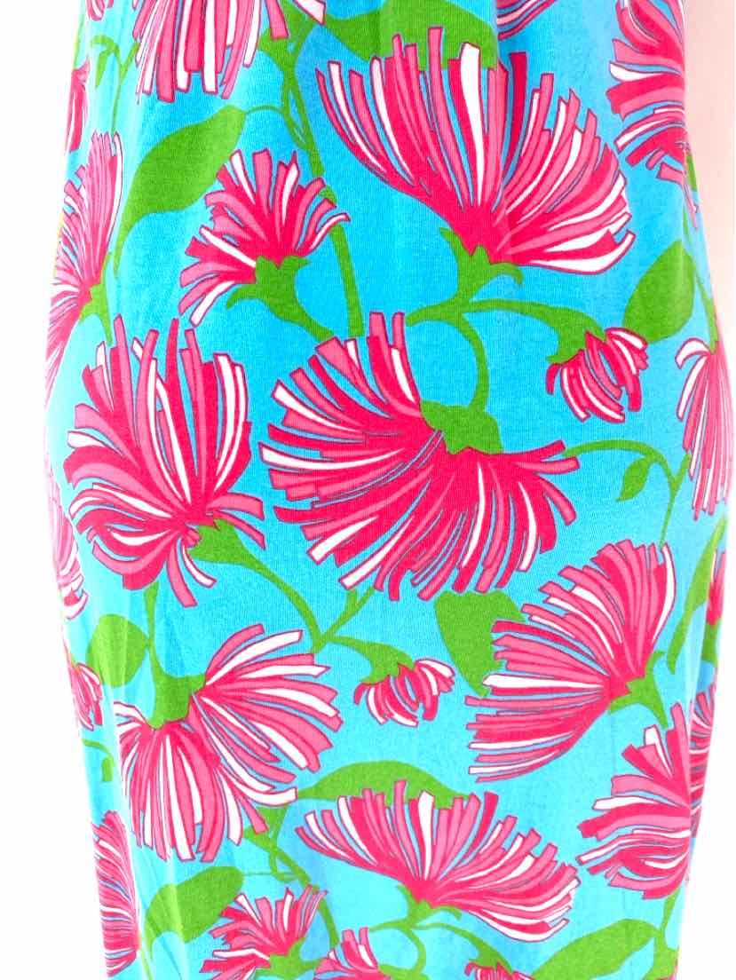Size M Lilly Pulitzer Blue Print Dress